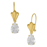 Arete concha con gota