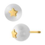 Perla del 6 con estrella