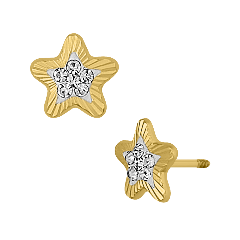 Estrella diamantada y pasta
