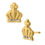 Coronita cruz 3 piedras