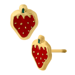 Fresita chica esmaltada