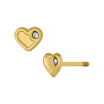 Corazon bb arenado y diamantado