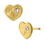 Corazon arenado con corazon