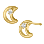 silueta de luna