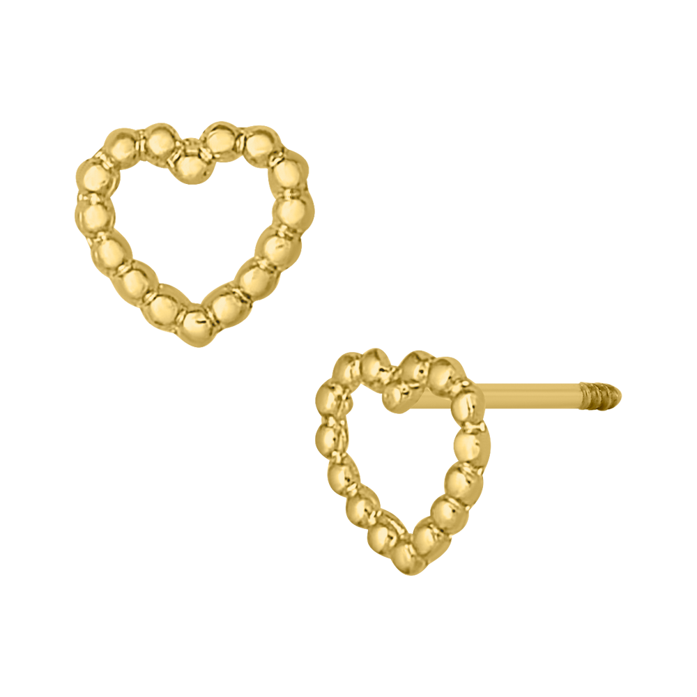 corazon bolitas resacado diamantado