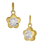 Dije bisel flor alto 6