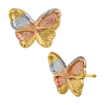 MARIPOSA DIAMANTADA DE COLORES