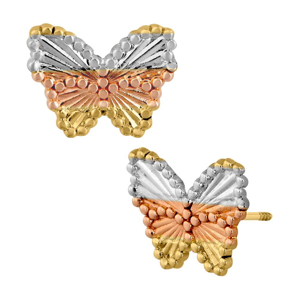 mariposa bolitas de colores