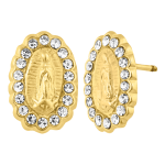 Virgen chica con piedras